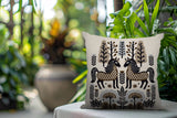 Stai Horse Reversible Indoor/Outdoor Lumbar Pillow