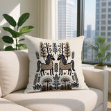 Stai Horse Reversible Indoor/Outdoor Lumbar Pillow