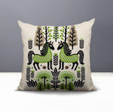 Stai Horse Reversible Indoor/Outdoor Square Pillow