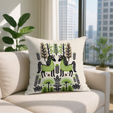Stai Horse Reversible Indoor/Outdoor Lumbar Pillow