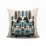 Stai Horse Reversible Indoor/Outdoor Square Pillow