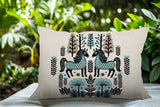 Stai Horse Reversible Indoor/Outdoor Lumbar Pillow in Emerald - Size 25x18