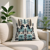 Stai Horse Reversible Indoor/Outdoor Lumbar Pillow