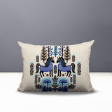 Stai Horse Reversible Indoor/Outdoor Lumbar Pillow