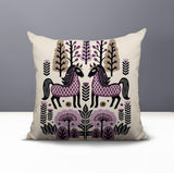 Stai Horse Reversible Indoor/Outdoor Square Pillow