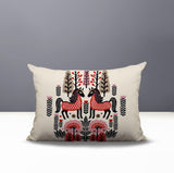 Stai Horse Reversible Indoor/Outdoor Lumbar Pillow