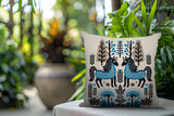 Stai Horse Reversible Indoor/Outdoor Square Pillow