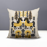 Stai Horse Reversible Indoor/Outdoor Square Pillow