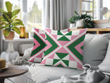 Stan 2 Sets Indoor/Outdoor Reversible Square Pillow
