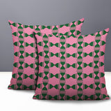 Stan Geo 2 Sets Indoor/Outdoor Reversible Square Pillow