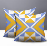 Stan 2 Sets Indoor/Outdoor Reversible Square Pillow