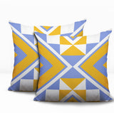 Stan 2 Sets Indoor/Outdoor Reversible Square Pillow