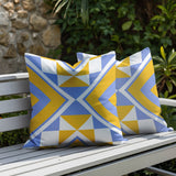 Stan 2 Sets Indoor/Outdoor Reversible Square Pillow