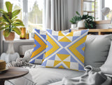 Stan 2 Sets Indoor/Outdoor Reversible Square Pillow