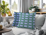 Stan Geo 2 Sets Indoor/Outdoor Reversible Square Pillow