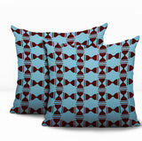 Stan Geo 2 Sets Indoor/Outdoor Reversible Square Pillow