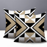 Stan 2 Sets Indoor/Outdoor Reversible Square Pillow