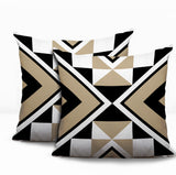 Stan 2 Sets Indoor/Outdoor Reversible Square Pillow