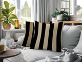 Stan Stripe 2 Sets Indoor/Outdoor Reversible Square Pillow