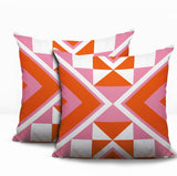 Stan 2 Sets Indoor/Outdoor Reversible Square Pillow