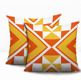 Stan 2 Sets Indoor/Outdoor Reversible Square Pillow