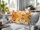 Stan 2 Sets Indoor/Outdoor Reversible Square Pillow