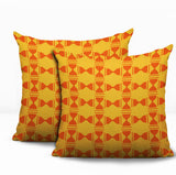 Stan Geo 2 Sets Indoor/Outdoor Reversible Square Pillow
