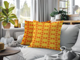 Stan Geo 2 Sets Indoor/Outdoor Reversible Square Pillow