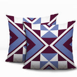 Stan 2 Sets Indoor/Outdoor Reversible Square Pillow