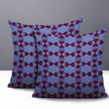 Stan Geo 2 Sets Indoor/Outdoor Reversible Square Pillow