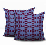 Stan Geo 2 Sets Indoor/Outdoor Reversible Square Pillow