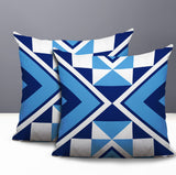 Stan 2 Sets Indoor/Outdoor Reversible Square Pillow