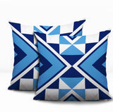 Stan 2 Sets Indoor/Outdoor Reversible Square Pillow