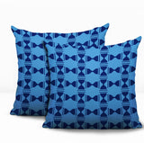 Stan Geo 2 Sets Indoor/Outdoor Reversible Square Pillow