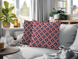 Star Stripe 2 Sets Indoor/Outdoor Reversible Square Pillow