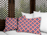 Star Stripe 2 Sets Indoor/Outdoor Reversible Rectangular Pillow