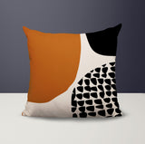 Stea Abstract Reversible Indoor/Outdoor Square Pillow