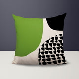 Stea Abstract Reversible Indoor/Outdoor Square Pillow