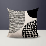 Stea Abstract Reversible Indoor/Outdoor Square Pillow