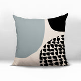 Stea Abstract Reversible Indoor/Outdoor Square Pillow
