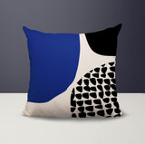 Stea Abstract Reversible Indoor/Outdoor Square Pillow