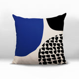 Stea Abstract Reversible Indoor/Outdoor Square Pillow