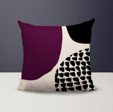Stea Abstract Reversible Indoor/Outdoor Square Pillow