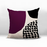 Stea Abstract Reversible Indoor/Outdoor Square Pillow