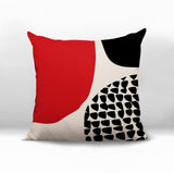 Stea Abstract Reversible Indoor/Outdoor Square Pillow