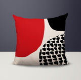 Stea Abstract Reversible Indoor/Outdoor Square Pillow