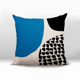 Stea Abstract Reversible Indoor/Outdoor Square Pillow