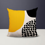 Stea Abstract Reversible Indoor/Outdoor Square Pillow
