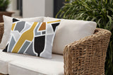Thornfield Wine Bottle Lumbar Indoor/Outdoor Throw Pillow