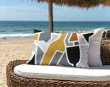 Thornfield Wine Bottle Lumbar Indoor/Outdoor Throw Pillow